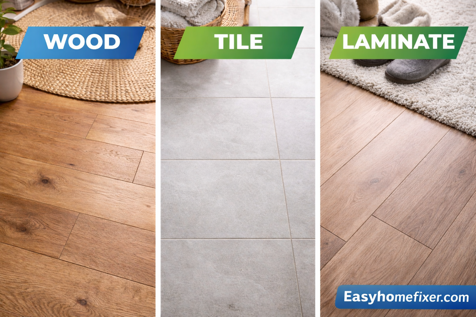 Dirty vs Clean Floor Comparison