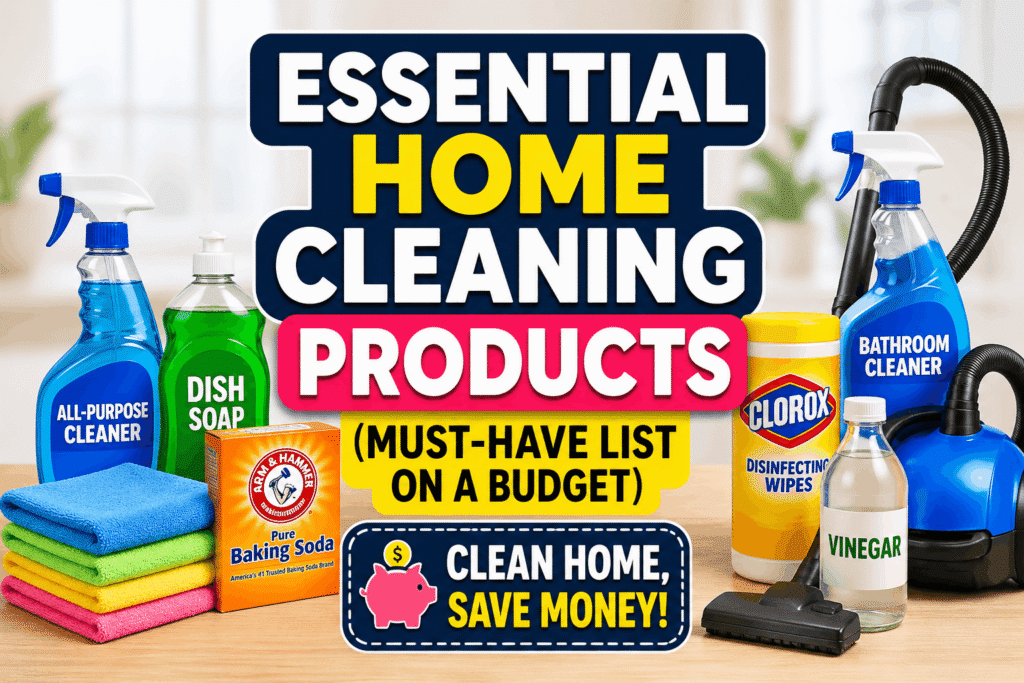 Home cleaning essentials