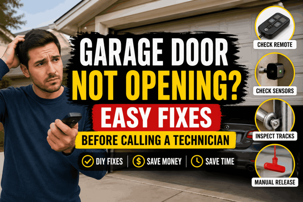 Garage Door Not Opening