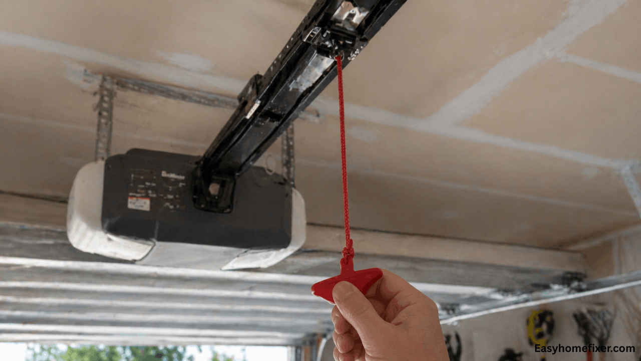 garage door not opening fix