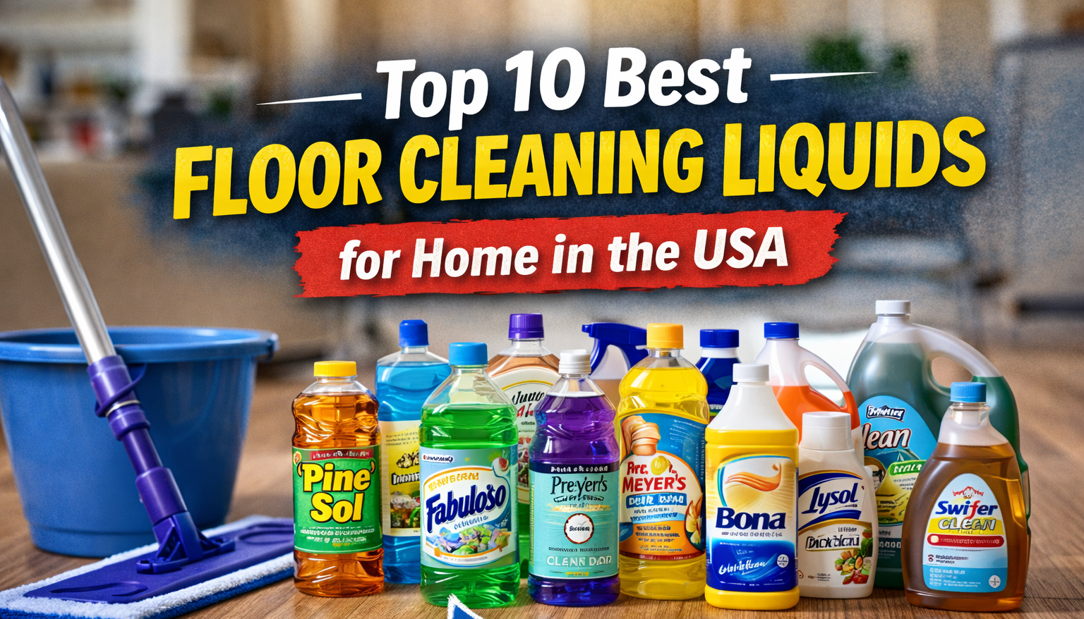 Top 10 Best Floor Clearning Liquids in usa
