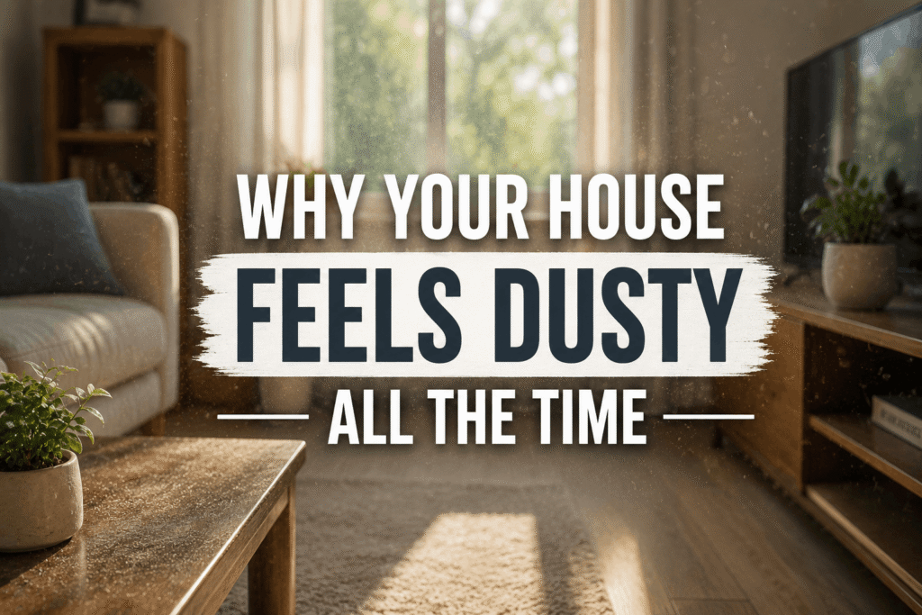 Why Your House Feels Dusty All the Time