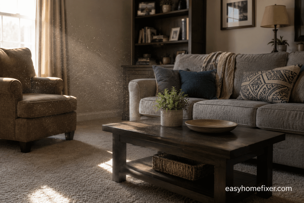 Why Your House Feels Dusty All the Time