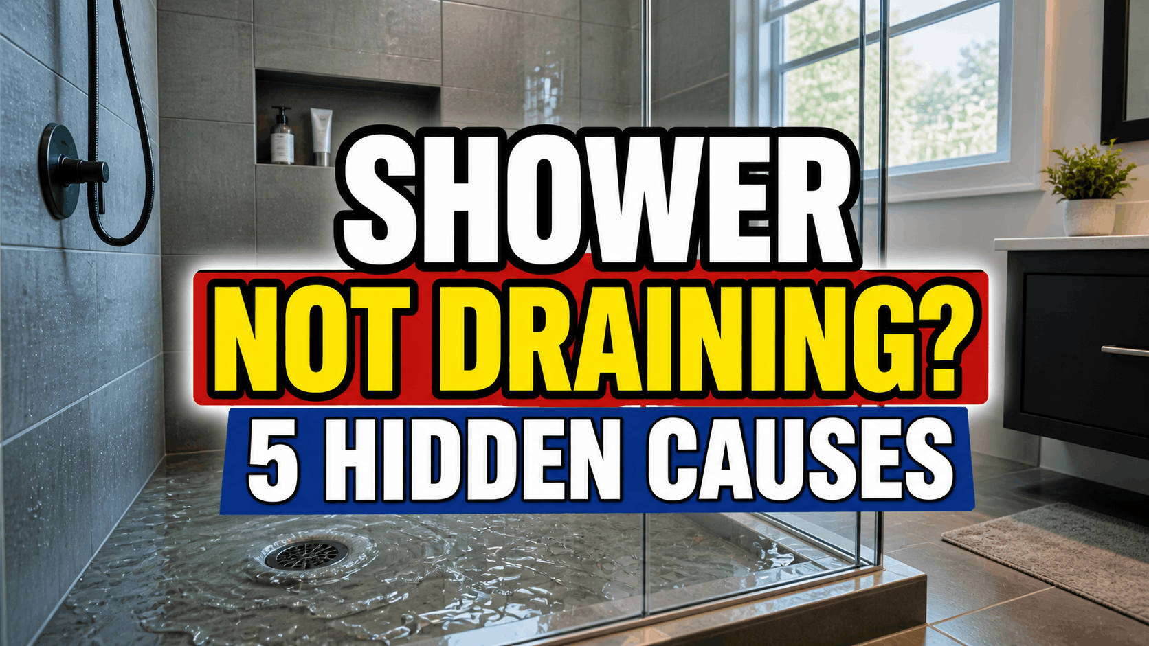 Shower Isn’t Draining