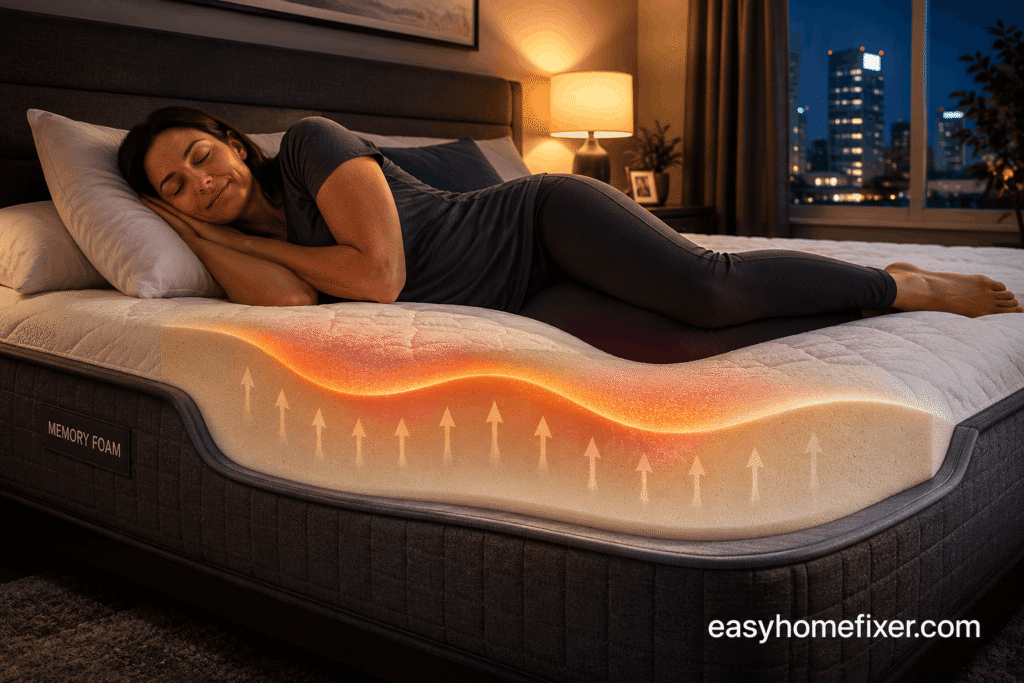 Why Your Mattress Feels Hot at Night (And How to Fix It)