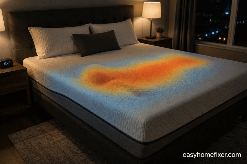 Why Your Mattress Feels Hot at Night (And How to Fix It)