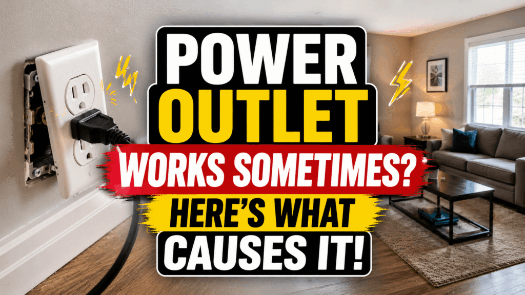 Power Outlet Works Sometimes? Here’s What Causes It