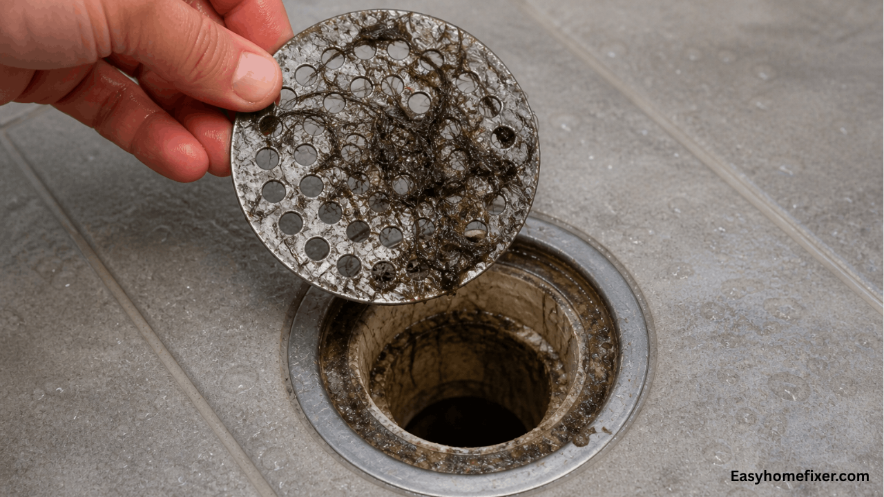 Why Your Shower Isn’t Draining? 5 Hidden Causes