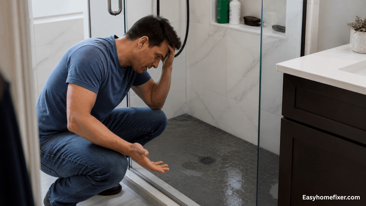 Why Your Shower Isn’t Draining? 5 Hidden Causes