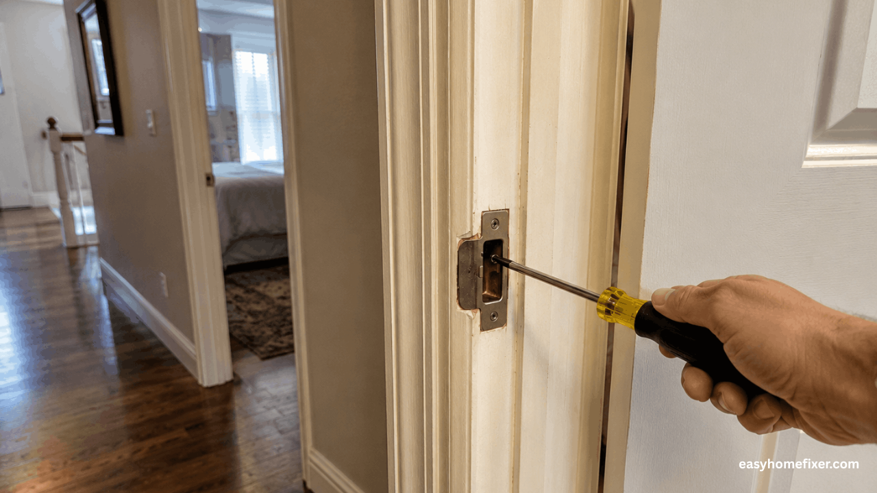 Door Won’t Latch Properly? Here’s the Simple Fix