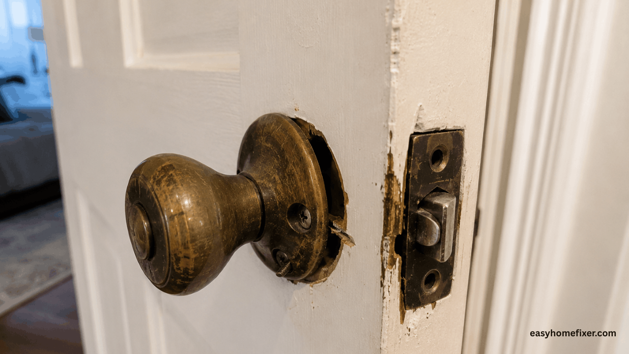 Door Won’t Latch Properly? Here’s the Simple Fix
