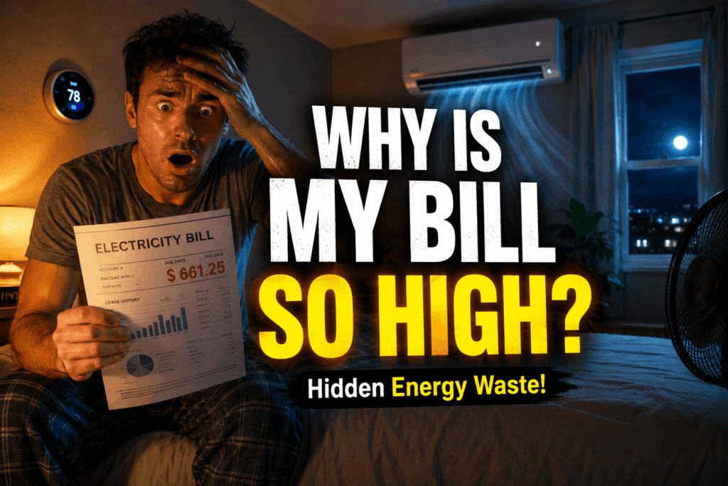 Why Your Electricity Bill Is So High (And How to Fix It)
