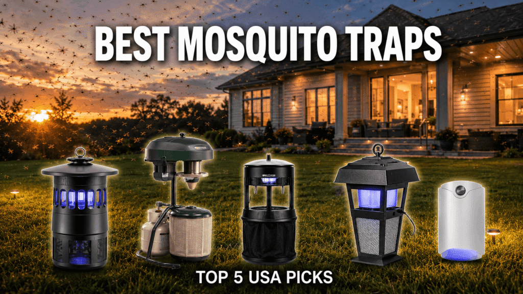 Top 5 Best Mosquito Trap Products for Your Home in the USA (2026)