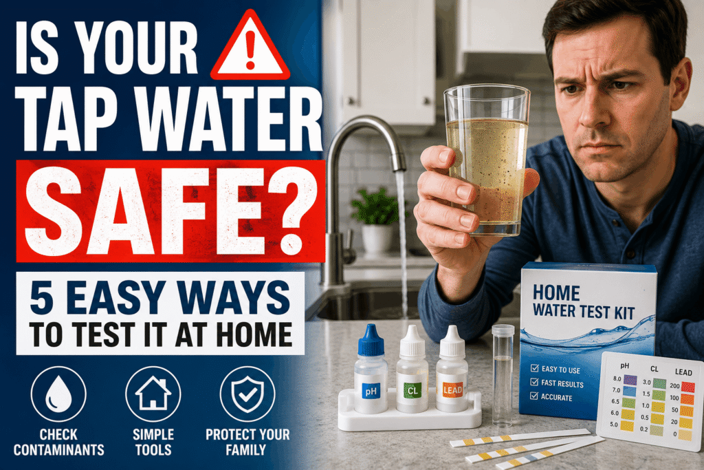 How to Check Water Quality at Home