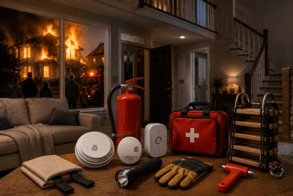 best fire protection products for home, fire safety products, home fire safety, fire extinguisher