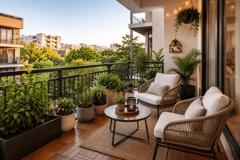How to Turn Your Balcony Into a Cozy Outdoor Space