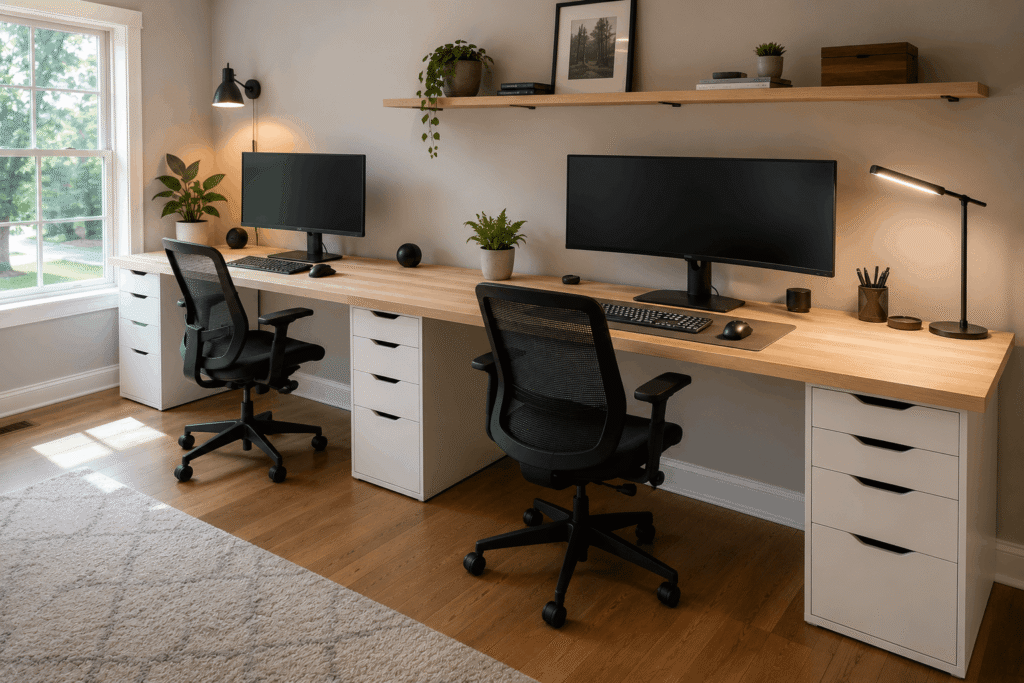 5 IKEA Desk Hacks to Create a Custom Home Office