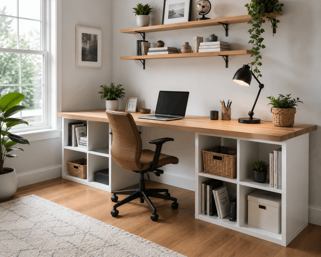 5 IKEA Desk Hacks to Create a Custom Home Office