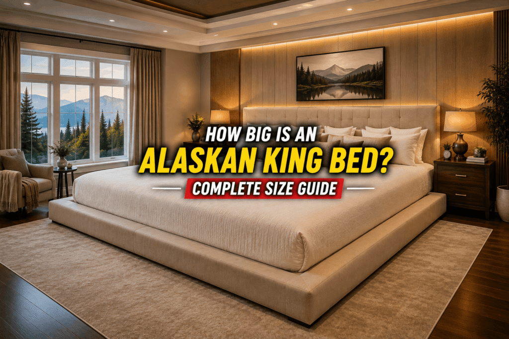How Big Is an Alaskan King Bed? Complete Size Guide