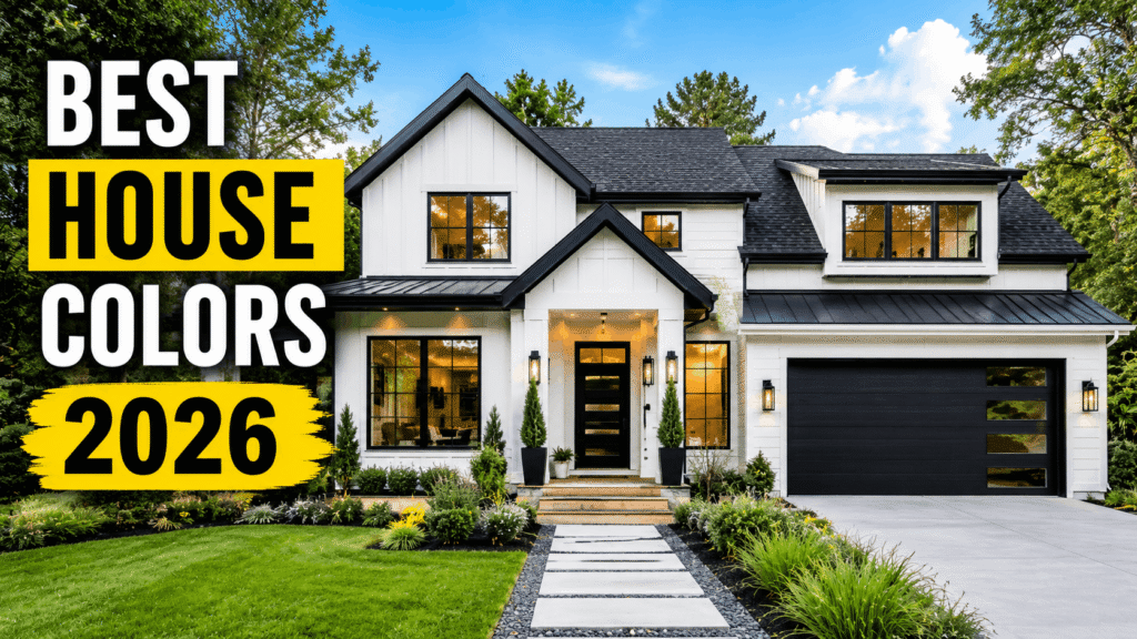 Top 5 Best Modern House Color Combinations for 2026
