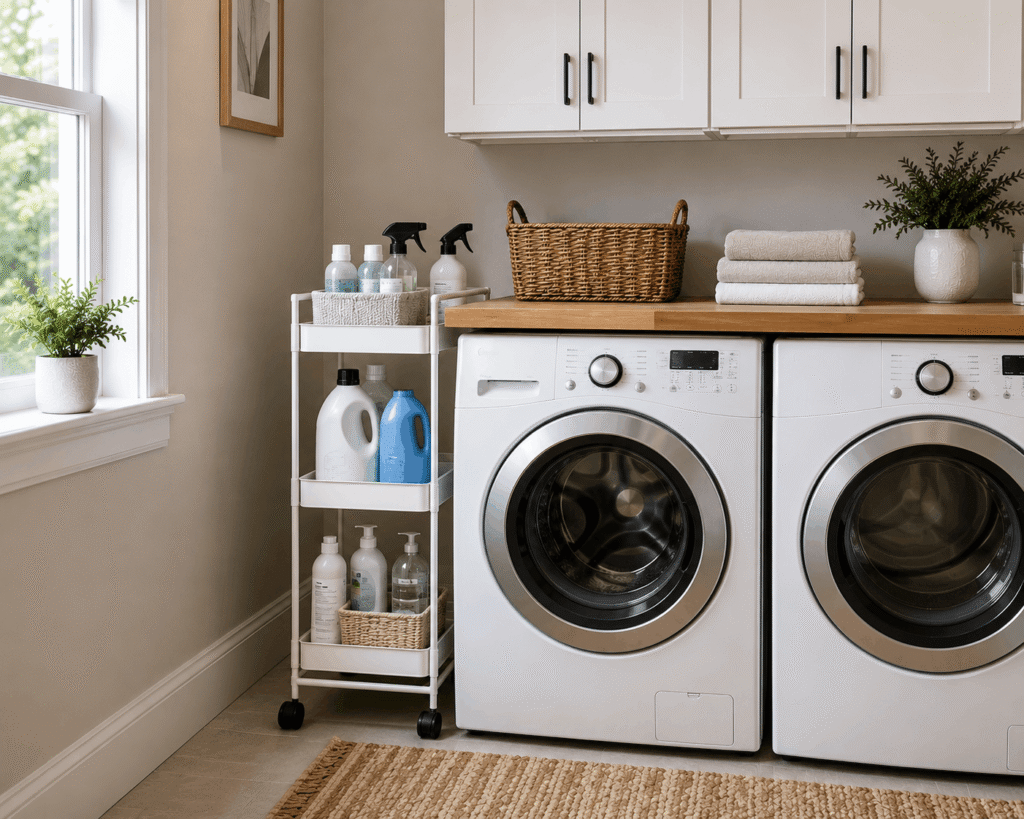5 Laundry Room Ideas for a Small Space