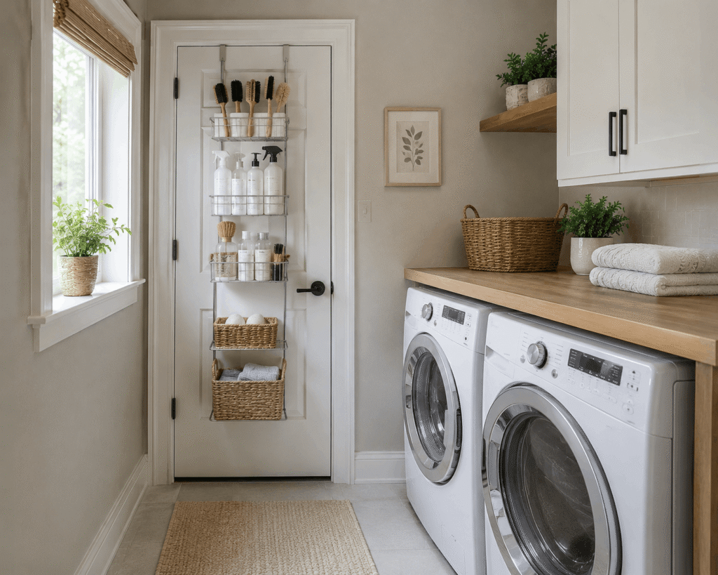 5 Laundry Room Ideas for a Small Space