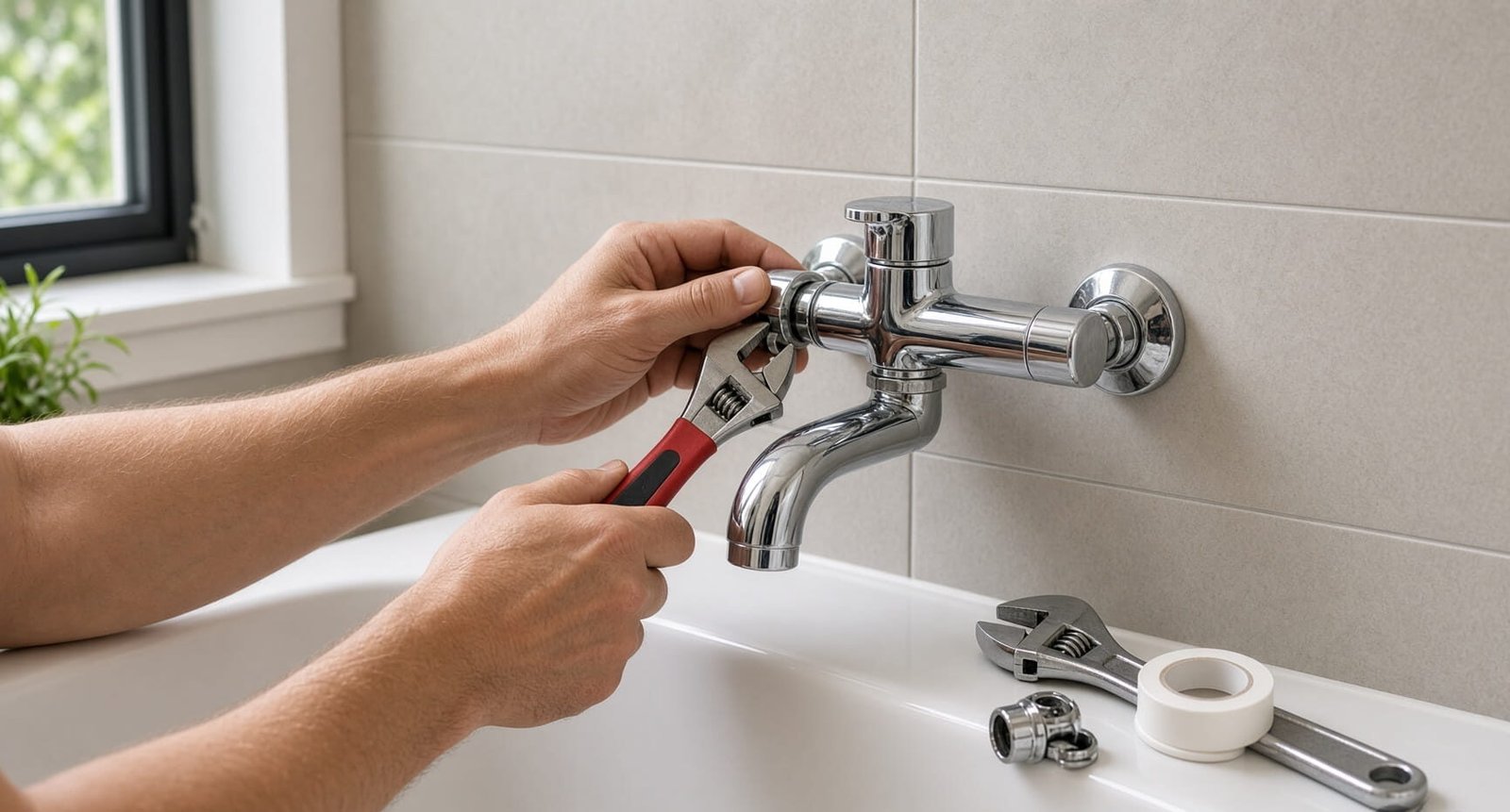 How to Install a Bathtub Faucet